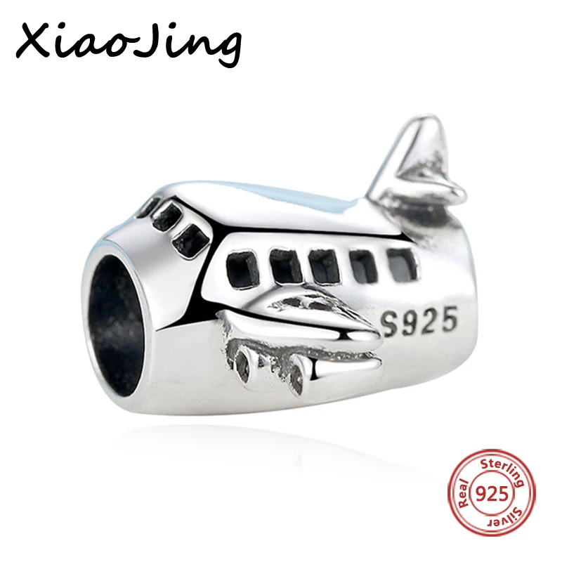 New Arrival silver 925 Charms Original Plane Beads air charms Fit Authentic Pandora Bracelets Pendants bead Jewelry making Gifts