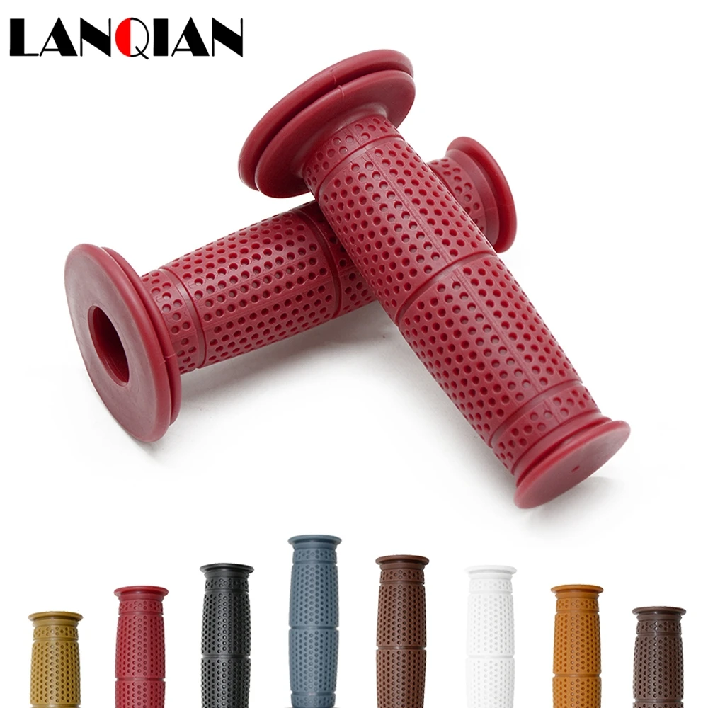 

Motorcycle Hand Handlebar Bar Retro Rubber Grips For Honda CBR 600 F2 F3 F4 F4i CBR600 CBR600F2 CBR600F3 CBR600F4 CBR600F4i