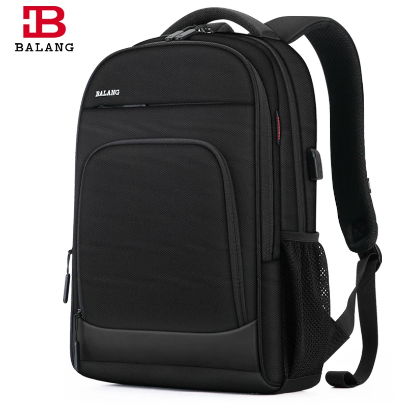 

Balang Brand Casual Large Capacity Laptop Backpack Men Black Travel Bag High Quality School Bag for Teenagers Boy Shoulder Bag