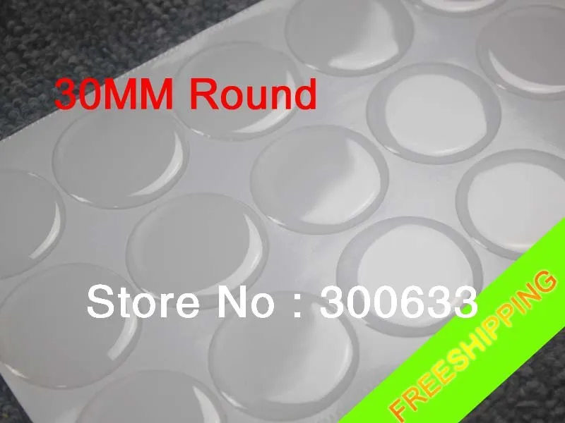 30 мм круглые прозрачные эпоксидные точки DIY ремесла для крышки бутылки 3D эффекты аксессуары для изготовления ювелирных изделий