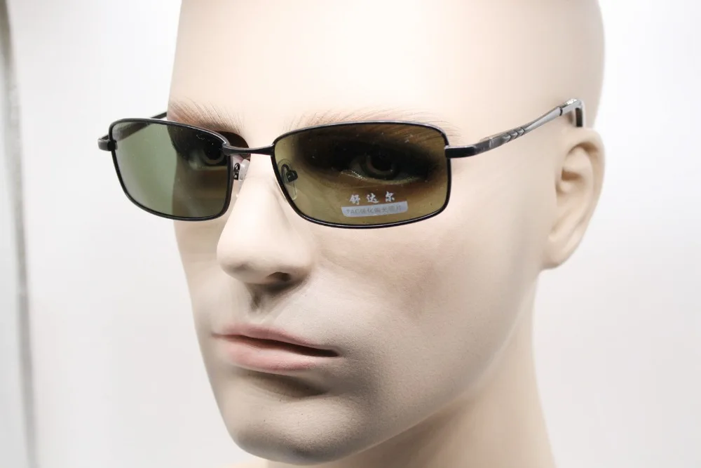 NEARSIGHTED MINUS PRESCRIPTION Rectangle Quality Cool Men Polarized 
