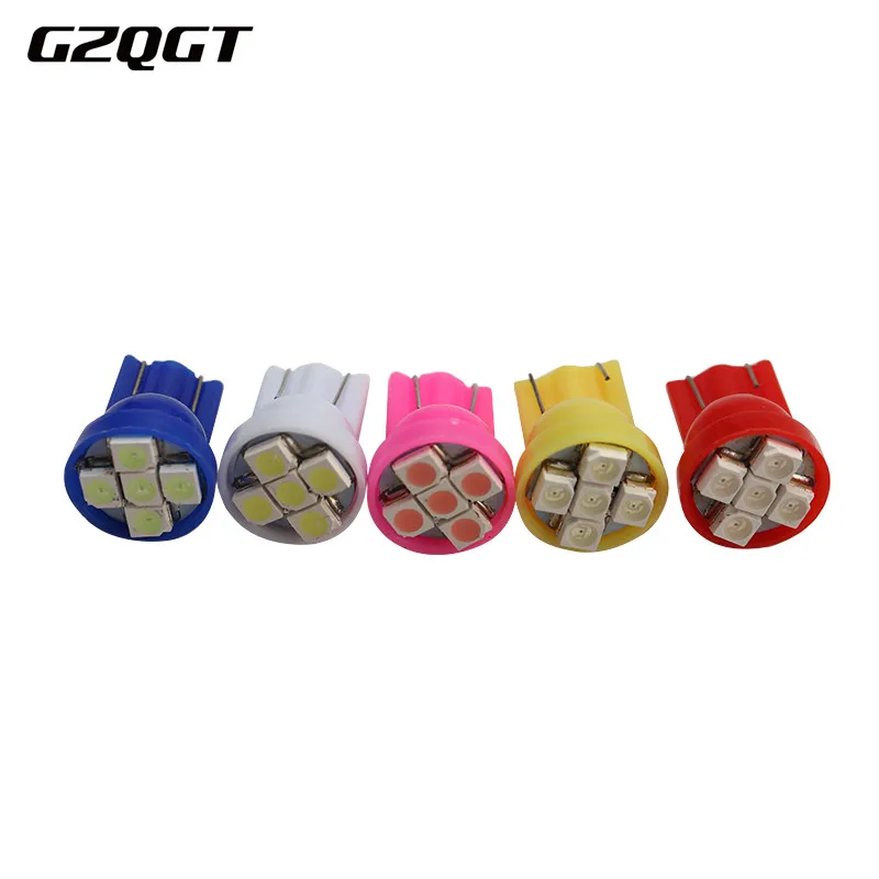 1000 шт./лот wholelsaes автомобиля светодиодный свет лампы 194 w5w 5smd T10 5 светодиодный S SMD 3528 1210 белый, красный, синий, зеленый, желтый
