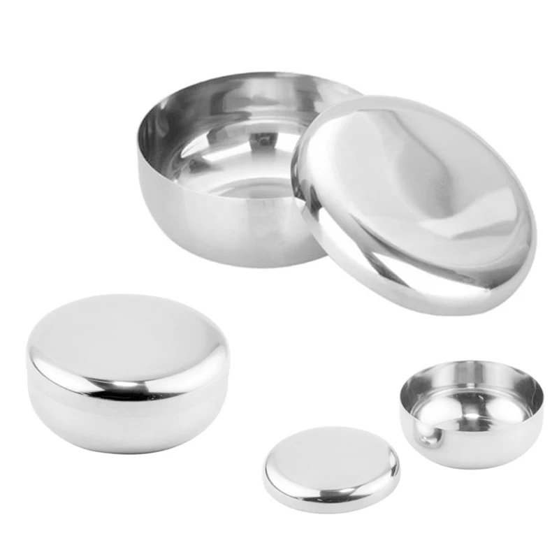 Корейская миска для риса, традиционная миска с крышкой, миска для специй, небьющаяся