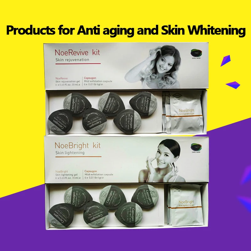 

NoeBright Kit+NoeRevive Kit Lightening And Whitening Gel Consumables Order Above 4 Pcs Send Out The Items For Via