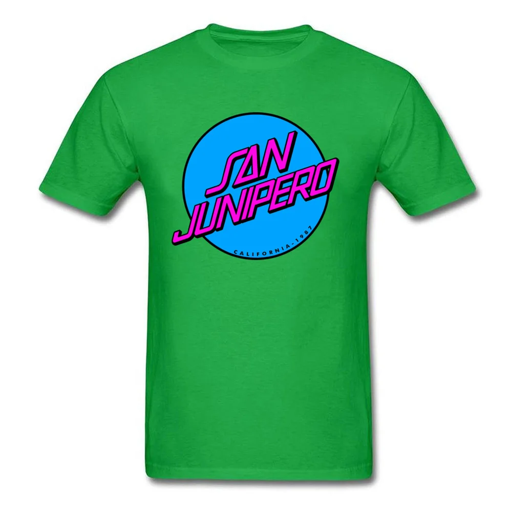 Tops Shirt beach town 1987 11442 ostern Day Special Printed Short Sleeve Pure Cotton Crew Neck Men T Shirts Printed Tee Shirts beach town 1987 11442 green