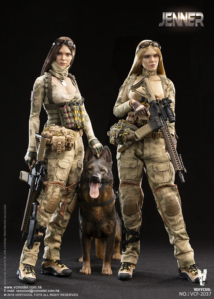 VERYCOOL VCF 2037 1/6 JENNER 12 дюймов коллекционная Женская Военная экшн фигурка|Игровые
