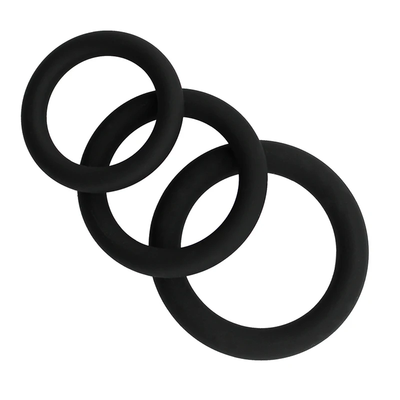 Nexus Enduro Silicone Cock Ring - Black by Libertybelle marketing