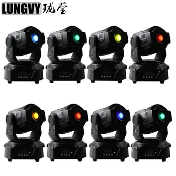 

Free Shipping 8pcs/Lot Hi-Quality Hot Selling 90W LED Moving Head Spot Stage Lighting DMX 15 Channel