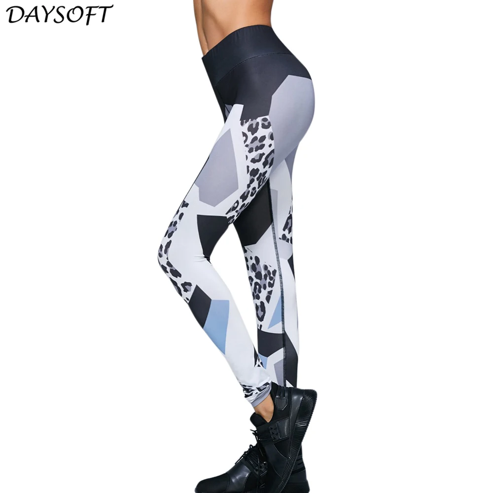2017 Fashion Women Leggings Leopard Printing leggins Slim