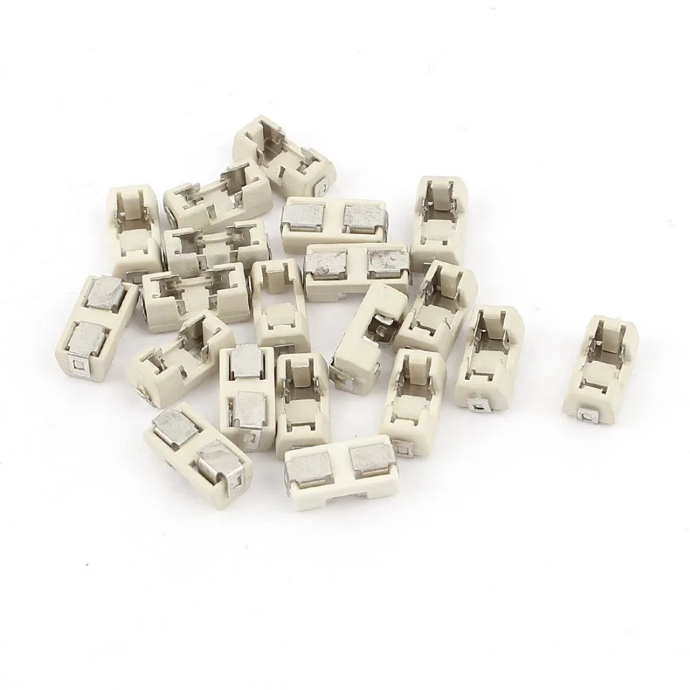 20PCS/LOT 1808 SMD fuse holder Socket fuse box base transposon 6.1x2