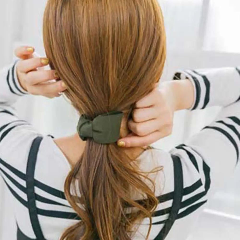 

Women Solid Color Kokarda Spinka Big Bow Hair Claw Banana Hairpin Ponytail Holder Barette Mariage Hair Accessories
