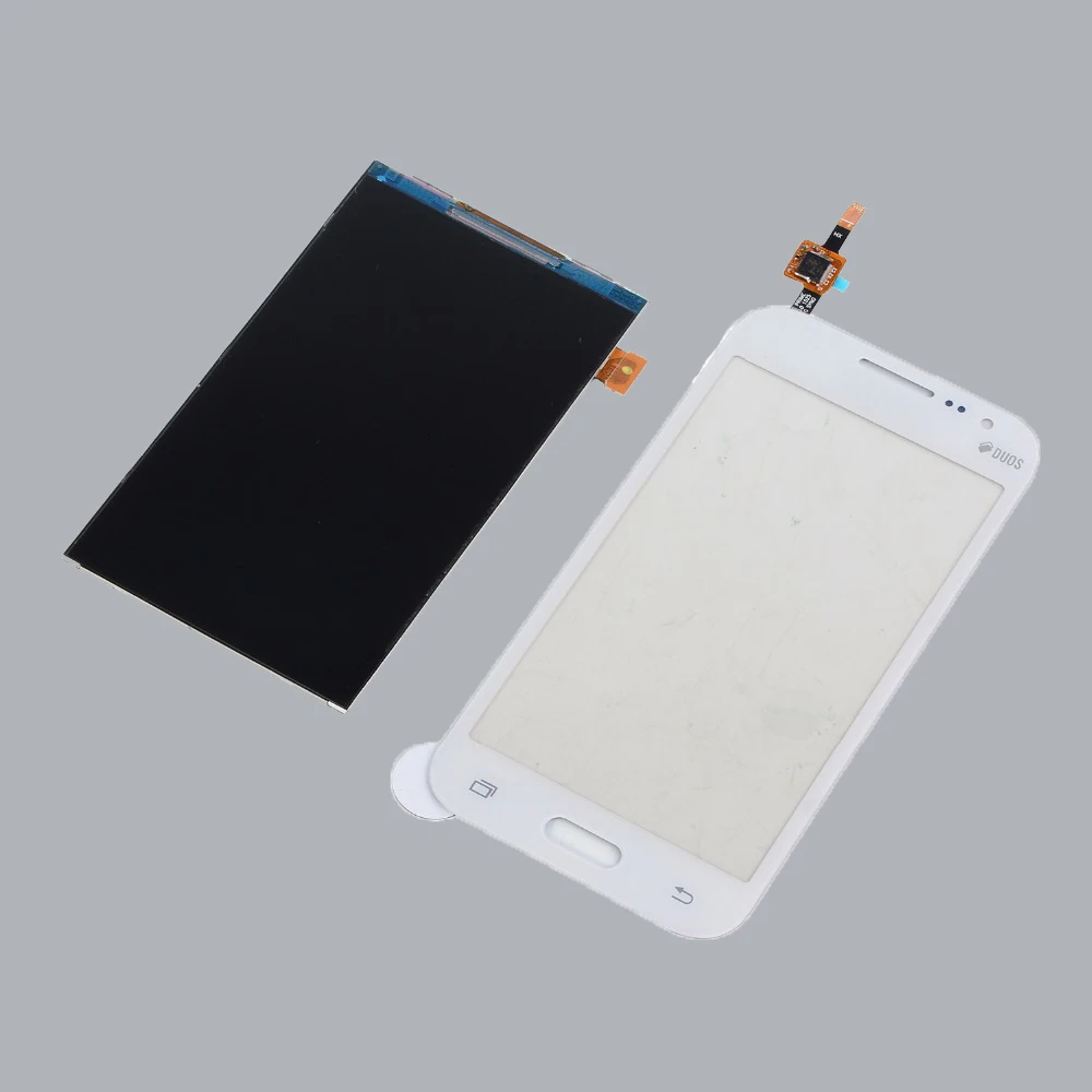 Корпус для samsung Galaxy Core 2 II SM-G355H G355 G355H G355M ЖК-дисплей с сенсорным экраном дигитайзер стекло Передняя линза сенсорная панель