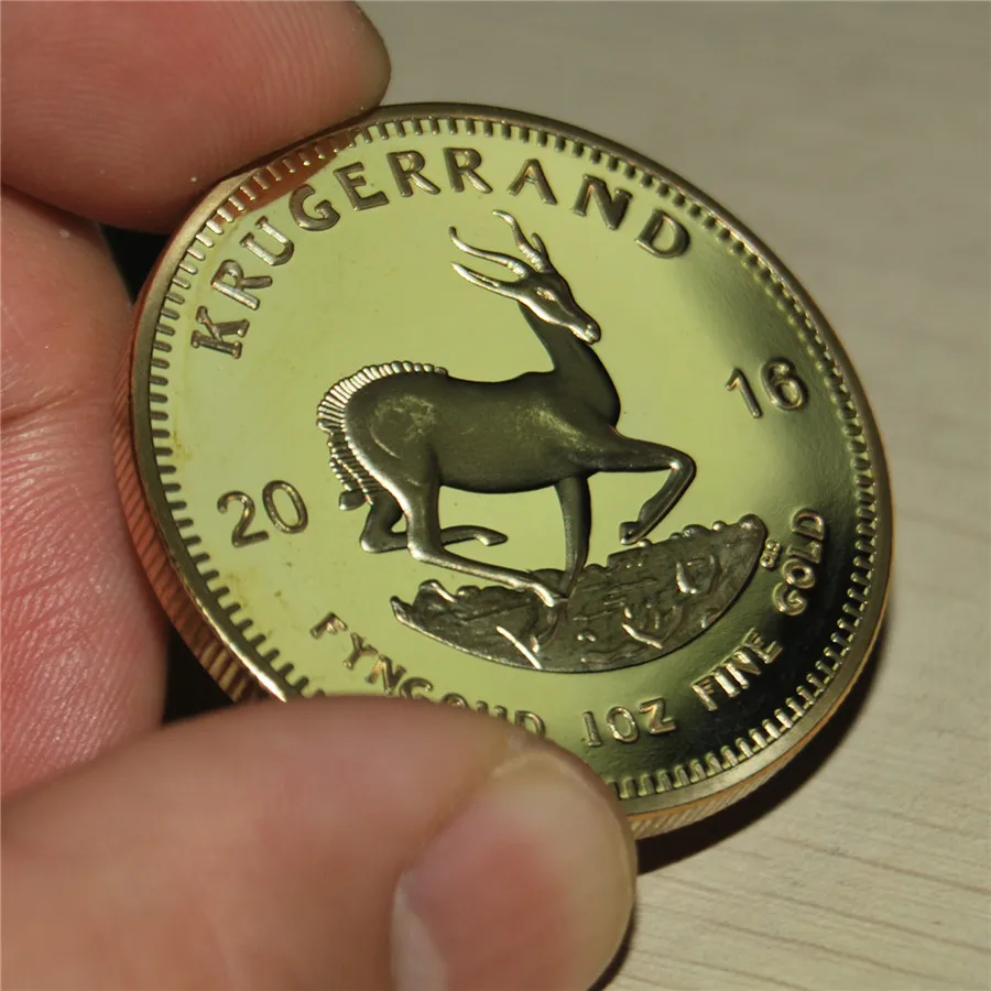 

DHL Free Shipping 50pcs/lot, 2016 South Africa 1 oz Gold Krugerrand Coin Plastic Box