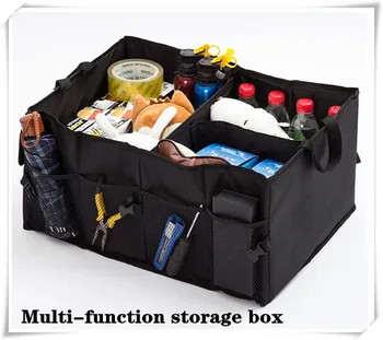 

HOT Car trunk organizer Folding Multi-Use Tools Storage Box Storage Bags For Toyota Camry Corolla RAV4 Prius Levin Crown Avensis