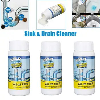 

Sink Drain Cleaner Strong Pipe Dredging Agent Kitchen Sewer Toilet Cleanser New Arrival
