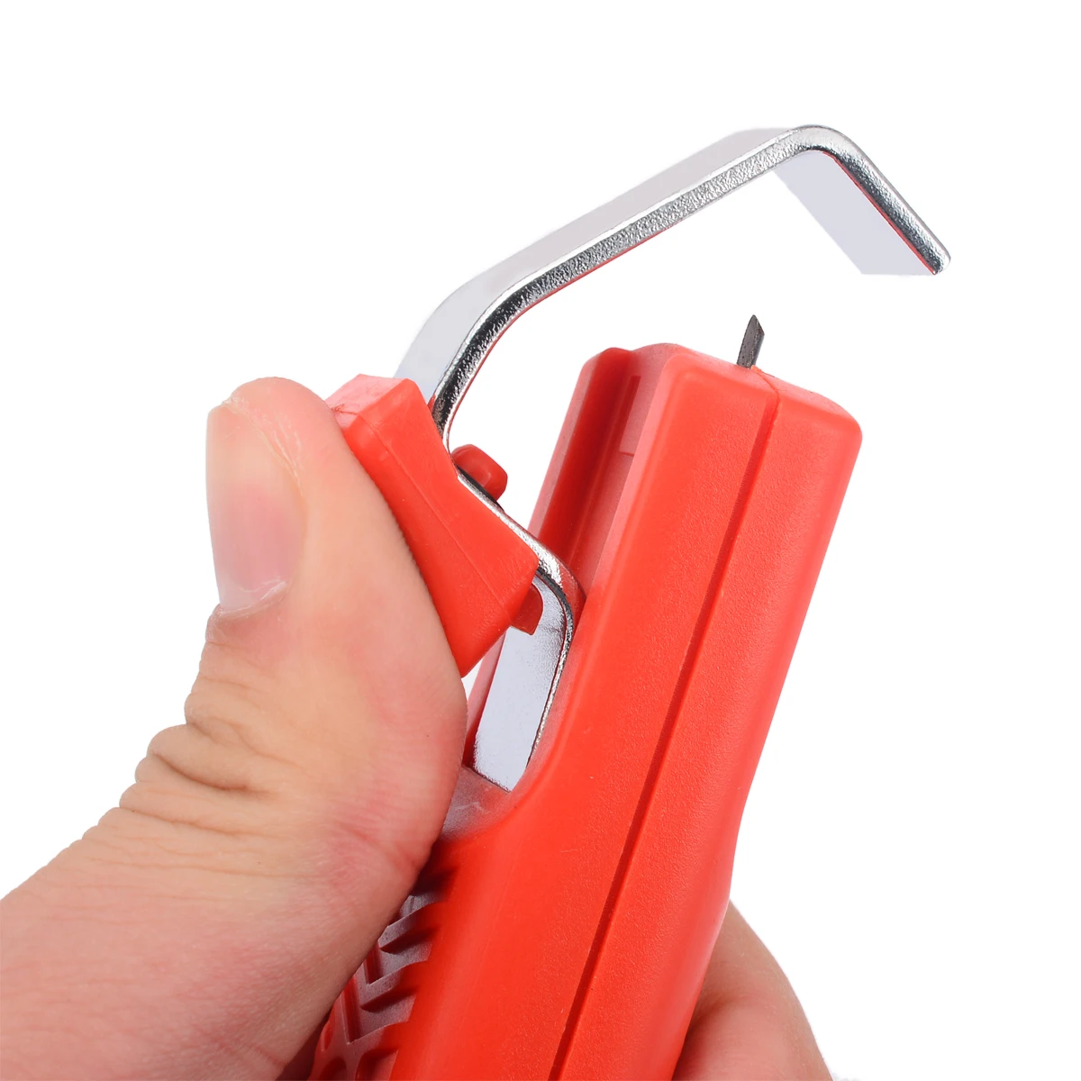 1pc 12.3cm LY25-2 Wire Stripper Stripping Cutter Plier Cable Crimping Tool For PVC Rubber Cable