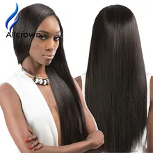 Silky Straight Full Lace Wig With Baby Hair Straight Lace Front Wig Human Hair For Black Women U Part Wig Brazilian Virgin Hair
