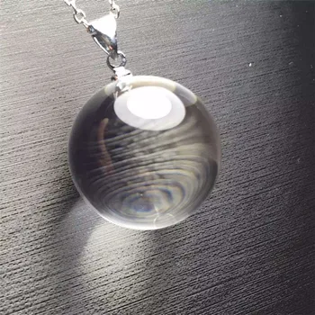 

Natural Quartz crystal Ball Pendant Necklace Healing natural stones and minerals
