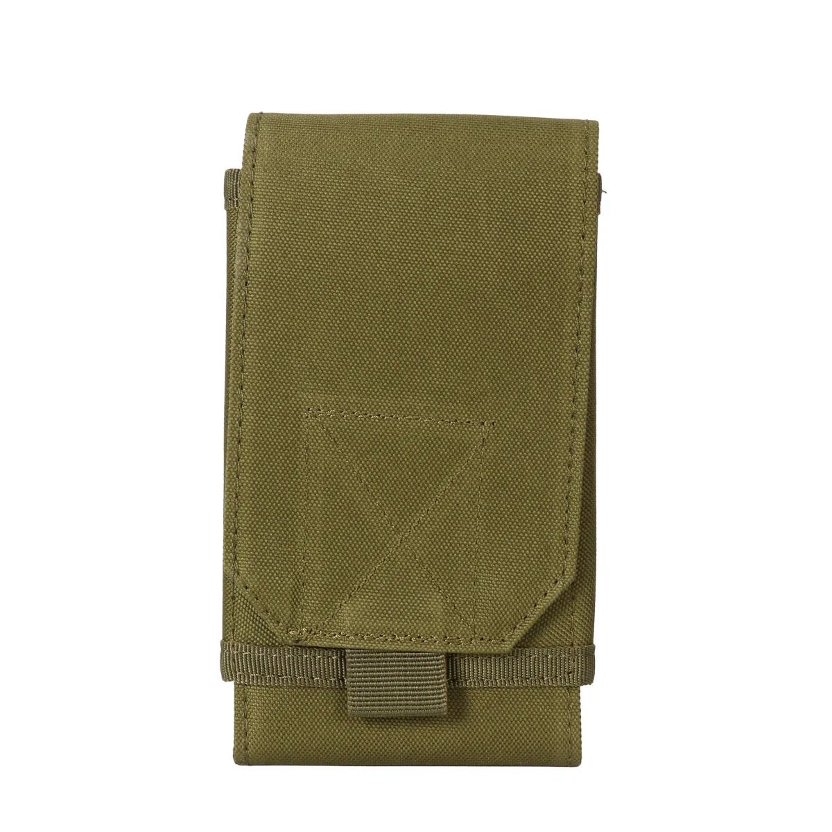 Открытый Велоспорт Универсальный Molle армейский тактический Чехол-кобура Мобильный чехол для телефона поясная сумка Пояс для iPhone X 7 7 Plus разные цвета - Цвет: Olive Drab