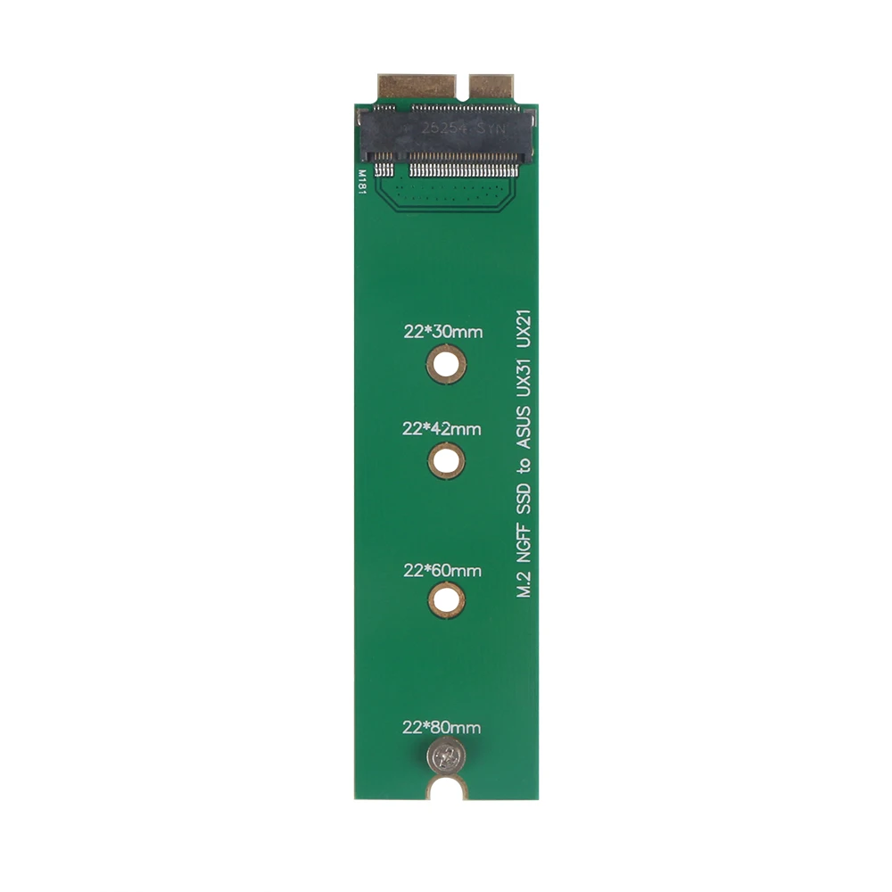M.2 NGFF SSD на 6 + 12Pin конвертер карты для ASUS UX31 UX21 с 30/42/60/ 80 мм Слот|Платы расширения| |
