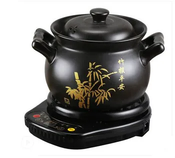 

Electric kettle Fully automatic ceramic electric saucepan cooking pot boiling soup casserole Safety Auto-Off Function