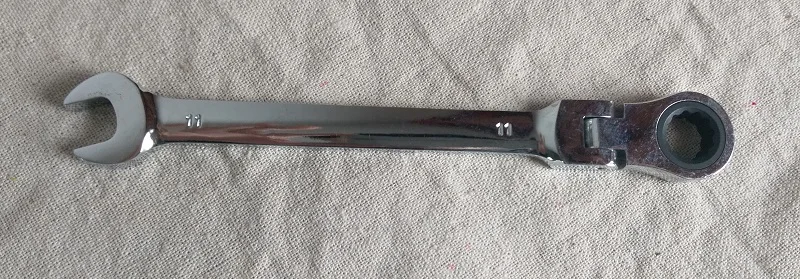 

NEW 1PC 72T 11mm Ratchet Spanner Ratchet Wrench Head tool DIN. CRV
