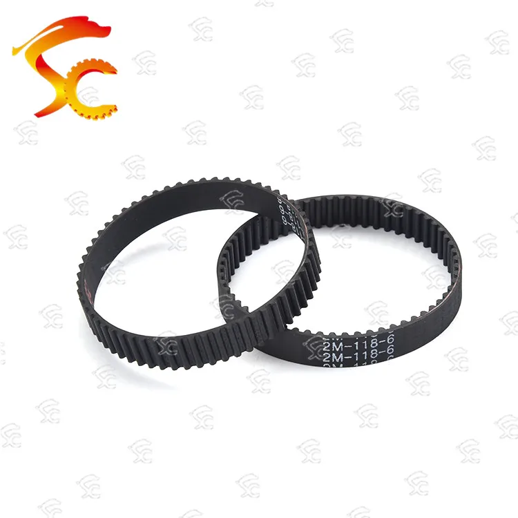 

1pcs GT2 timing belt Perimeter 144 118 width 6mm 10mm Teeth 72 59 loop 2GT synchronous belt