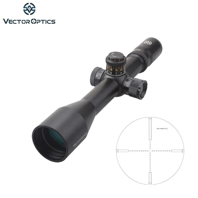 

Vector Optics Siegfried 4.5-30x50 Tactical Rifle Scope FFP Return to Zero Stop Hunting Sniper with 34mm Tube