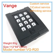 5 шт./партия, черная коробка, светодиодная направляющая, корпус для проекта из АБС-пластика, пластмассовый корпус прибора 112*84*22 мм для системы посещаемости