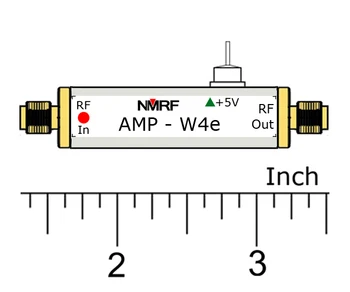 

NEW 1PC 2 ~ 4GHz universal low noise high gain microwave amplifier, LNA, SMA interface module