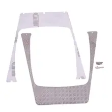 Metal Engine Cover Grille RC Car Crawler Anti-Slip Engine Cover Part for Traxxas TRX4 Remote Control Car Accessories