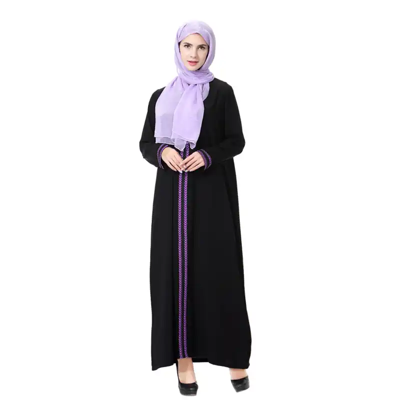2020 Muslim Women Abaya Maxi Dress Jilbab Loose Style Dubai Middle East Long Robe Moroccan Ramadan Arab Islamic Clothing Eid Aliexpress