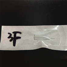 50 шт. 3F индивидуальная упаковка белый одноразовый пластиковый постоянный макияж насадки для бровей советы для долговременного тату макияжа иглы