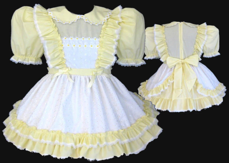 easter pinafore dress
