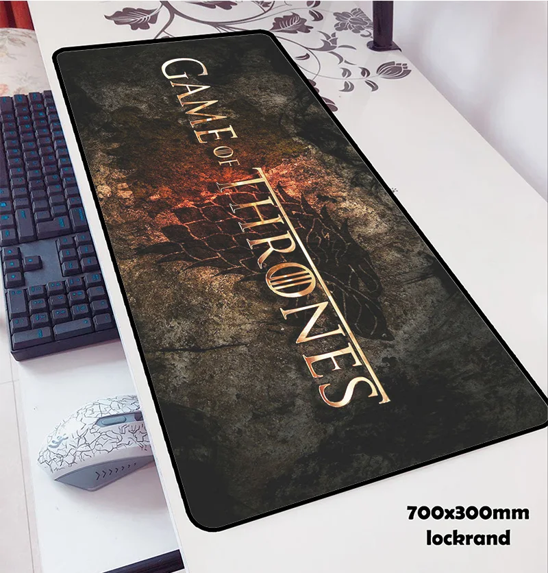 Game of Thrones mouse pads 70x30cm pad to mouse notbook computer mousepad gaming mousepad gamer to