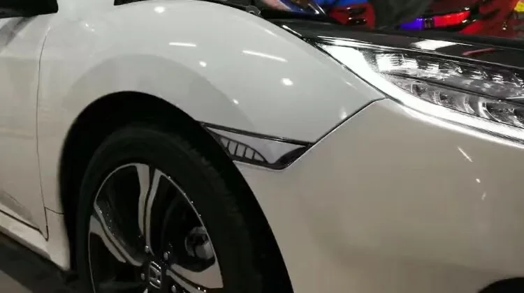EOsuns led желтый указатель поворота дневной свет дневные ходовые огни габаритный фонарь для Honda civic 10th