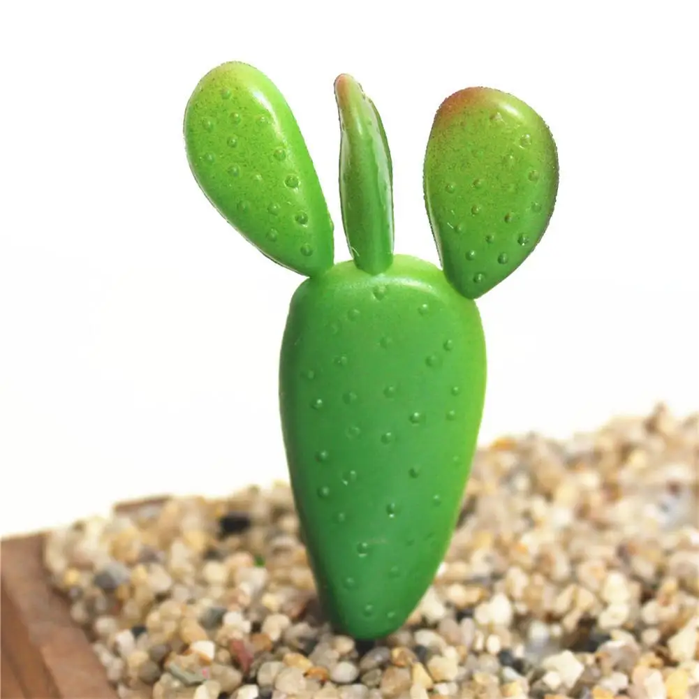 

Mini Simulation Flesh Green Plant Cactus Bonsai Desktop Floral Ornaments Fake Plants Home Decoration Floral Craft Ornament