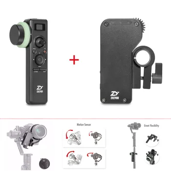 

Zhiyun Crane 2 Servo Follow Focus for Canon Nikon All Cameras + Crane 2 2.4GHz Motion Sensor Remote Control with Follow Focus