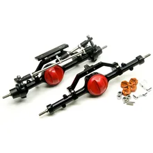 High Quality 1/10 Rc Car Full Alloy Front And Rear Axle For 1:10 Rc Crawler D90 AXIAL RC4WD Free Shipping
