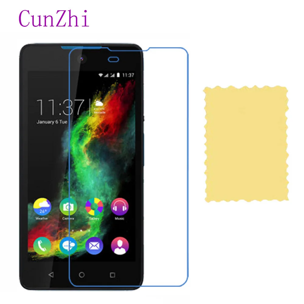 Прозрачная защитная пленка для ЖК-экрана Wiko Ridge Fab 4G / Rainbow Lite Sunset 2 ультратонкая 3