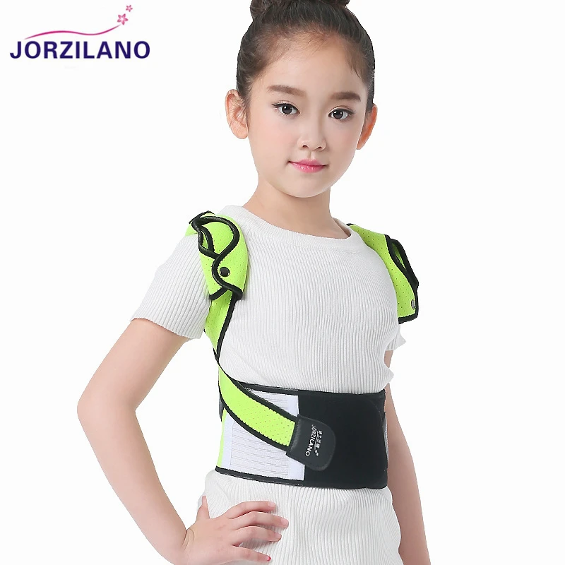 

JORZILANO Unisex Adult Humpback Correction Therapy Belt Shoulder Brace Correct Posture Back Support Children Students Kid Child