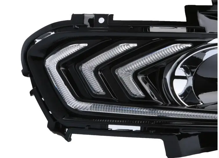 1 комплект для Ford Mondeo Fusion 2013- светодиодный DRL дневного света водонепроницаемый сигнальный Стайлинг