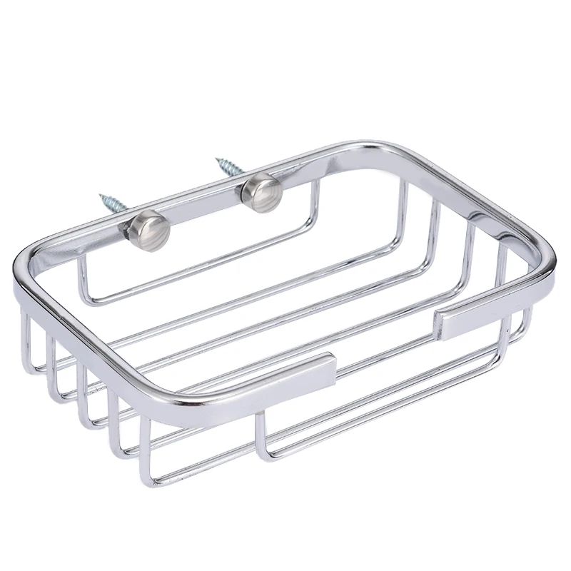 Mayitr Wall Mounted Shower Soap Holder High Quality Stainless Steel Soap Storage Container Dish Bathroom Accessories