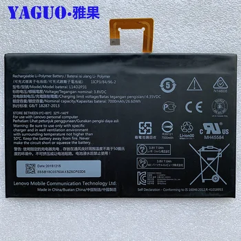 

100% Original 3.8V Full 7000mAh 26.6Wh L14D2P31 Battery For Lenovo Tab 2 A7600-F A10-70F Tab2 A10-70 A10-70L Battery