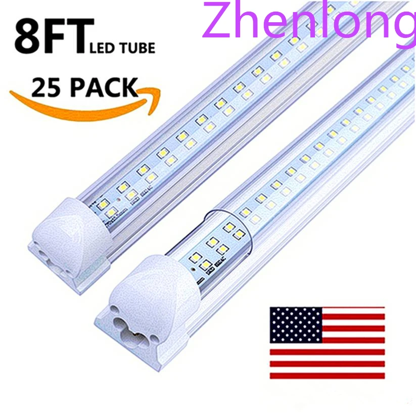 t8-integrated-double-line-led-tube-4ft-28w-8ft-72w-smd2835-led-light-lamp-bulb-96-039;-039;-dual-row-led-lighting-fluorescent-replacement_