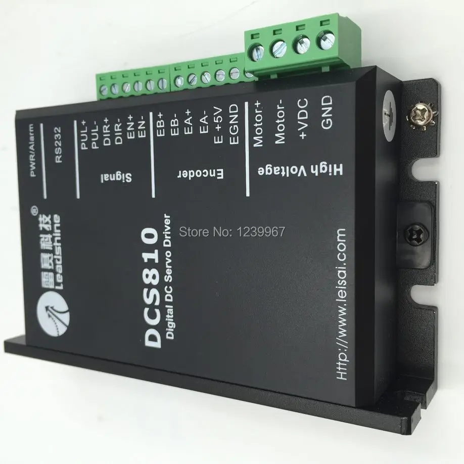 Nuevo Cepillo de CC Digital Servo Drive 80VDC//20A Leadshine DCS810 eg