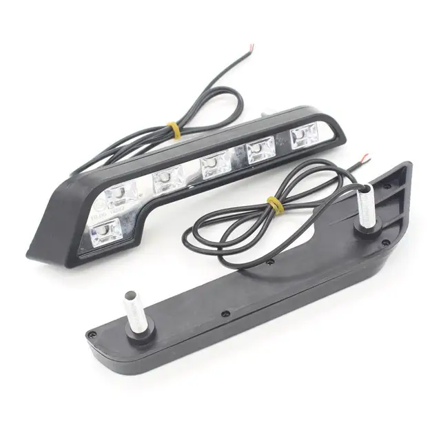 Auto 6 COB E4 LED Auto Koplamp Dagrijverlichting Dag Lamp Mistlamp ... Auto 6 COB E4 LED Auto Koplamp Dagrijverlichting Dag Lamp Mistlamp ...