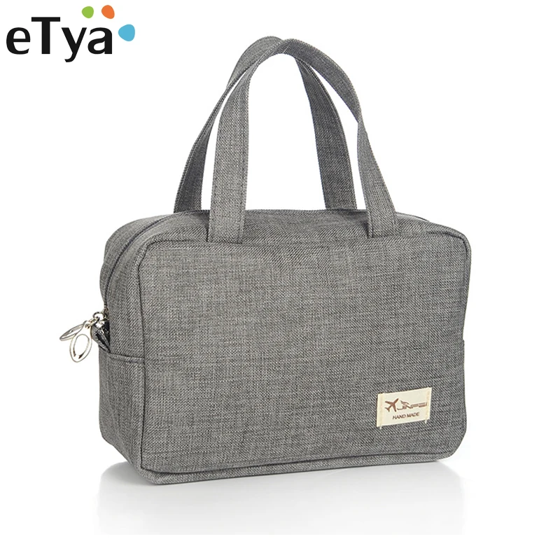 ETya الرجال النساء مستحضرات التجميل حقيبة كبيرة قدرة السفر الضرورات حقيبة مستحضرات تجميل المكياج المنظم حمل حمام غسل حقائب للزينة يد