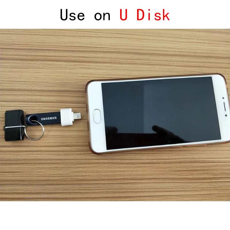 Kuman USB адаптер USB к MicroUSB Кабель-адаптер конвертер для флешки USB флэш-накопитель ручка-накопитель к телефону компьютер OTG A