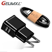 USB зарядное устройство, дорожное зарядное устройство, настенный адаптер, зарядное устройство для мобильного телефона samsung, Xiaomi, huawei, кабель Micro USB для мобильного телефона